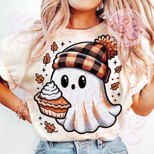 Ação de Graças Fantasma Png, Retro Fantasma Png, Outono Fantasma Png, Ação de Graças Png, Outono Png, Camisa de Ação de Graças, Fantasma Fofo Png, Torta de Abóbora Png #79