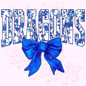 Dragons Png, Blue Toile Png, Dragons Sublimation, Game Day Png, Dragons Shirt Png, DTF, DTG, Dragons Mascot Png, Blue Dragons Png #10