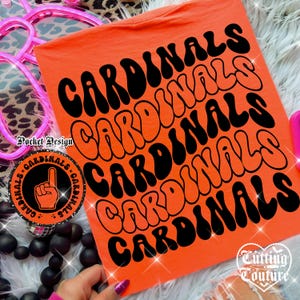 Cardenales (Png), Cardenales retro (Png), Sublimación de los Cardenales, Día del partido (Png), Camiseta de los Cardenales (Png), Mascota de los Cardenales (Png), Diseño de bolsillo delantero n.° 396