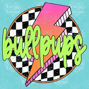 Bullpups Png, Checkered Png, Retro Bullpups Sublimation, Game Day Png, Bullpups Shirt, Bullpups Mascot Png, Neon Bullpups Png, DTF, DTG #495