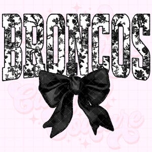 Broncos Png, Toile noire Png, Sublimation Broncos, Game Day Png, Chemise des Broncos Png, DTF, DTG, Mascotte des Broncos Png, Broncos noirs Png #15