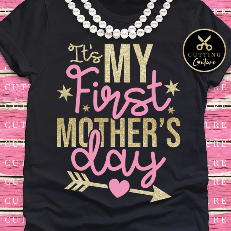 Download My First Mother's Day Svg Happy Mother's Day Svg | Etsy