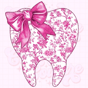 Dente Png, Toile Rosa Png, Chinoiserie Png, Coquette Png, Floral Png, Dentista Png, Higienista Png, Dental Png, Dental Assistant Png #22
