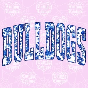 Bulldogs Png, Blue Toile Png, Bulldogs Sublimation, Game Day Png, Bulldogs Shirt Png, DTF, DTG, Bulldogs Mascot Png, Blue Bulldogs Png #1