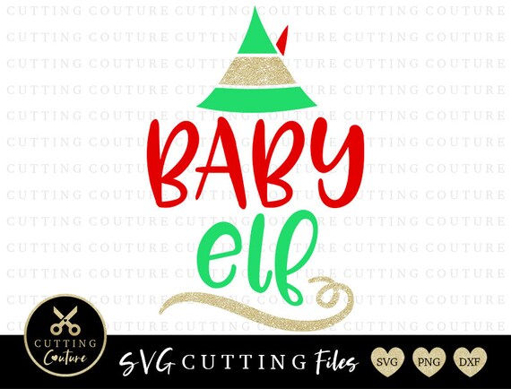 Download Free Christmas Svg Baby Elf Svg Family Christmas Shirts Svg Etsy SVG DXF Cut File