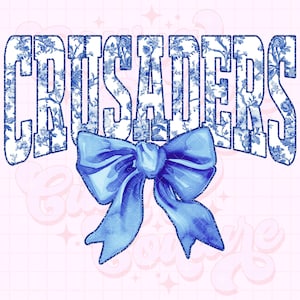 Crusaders Png, Blue Toile Png, Crusaders Sublimation, Crusaders Shirt Png, DTF, DTG, Crusaders Mascot Png, Blue Crusaders Png #34