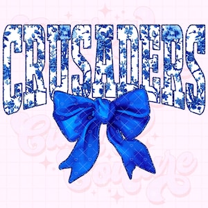 Crusaders Png, Blue Toile Png, Crusaders Sublimation, Crusaders Shirt Png, DTF, DTG, Crusaders Mascot Png, Blue Crusaders Png #34