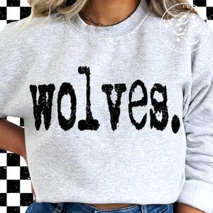 Wölfe Png, Wölfe Typografie Png, Wölfe Typografie Maskottchen Png, Wölfe Sublimationsdesign, Wölfe Png Shirt, Wölfe Maskottchen Png #116