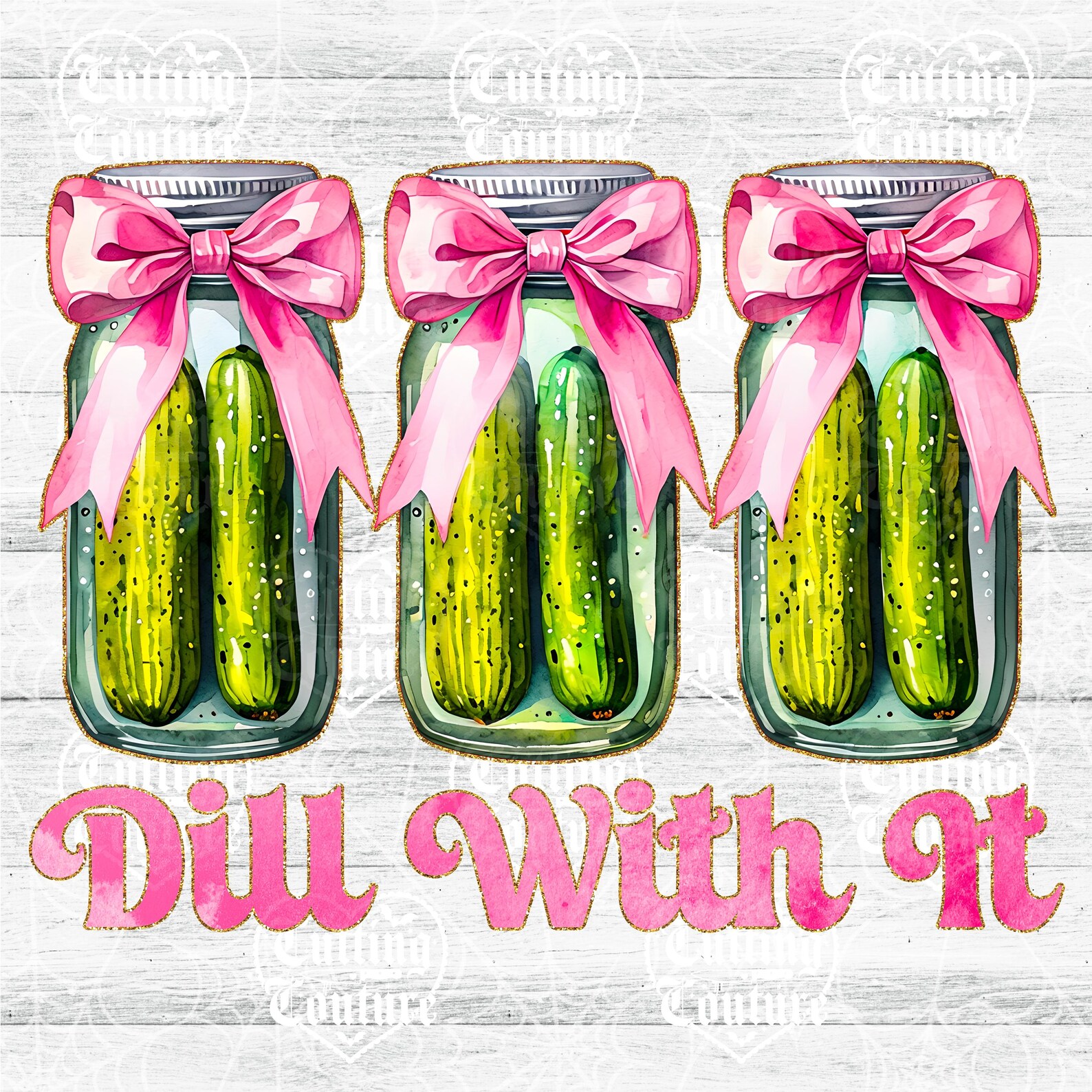 Dill With It Png, Pickle Png, Preppy Png, Coquette Png, Summer Png ...