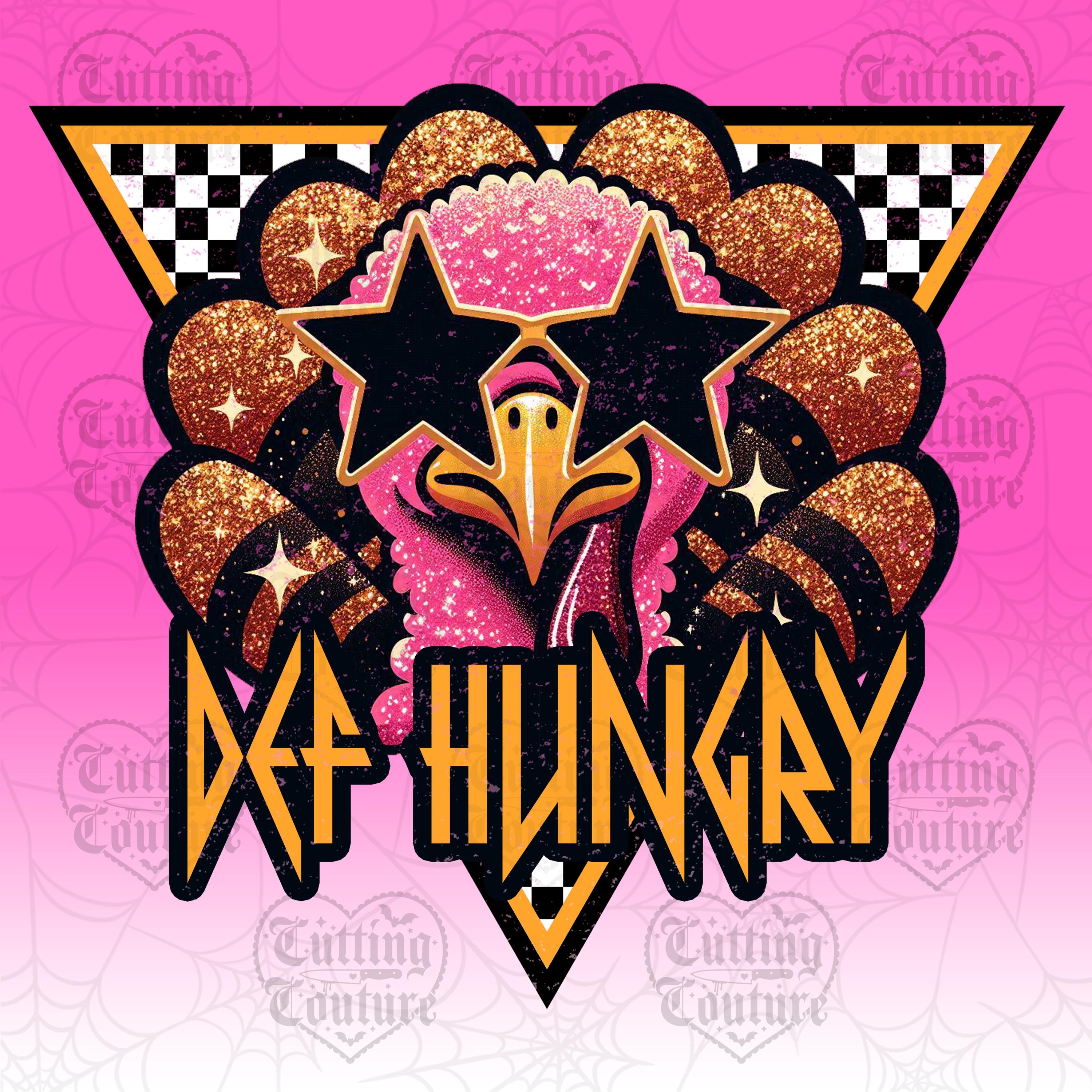 Def Hungry Png, Thanksgiving Png, Turkey Png, Funny Thanksgiving Png ...