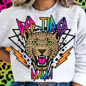 Def Fated Mama Png, Trendy Mama Png, Mama Sublimation Design, Leopard Mama Png, Mama Shirt Png, Mama DTF, Mama DTG, Retro Mama Png #32