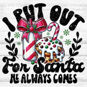 J'ai sorti pour le père Noël png, Noël drôle png, conception drôle de chemise de Noël, conception drôle de sublimation de Noël, joyeux Noël png #5