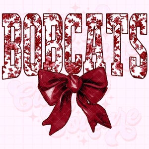 Bobcats Png, Maroon Toile Png, Bobcats Sublimation, Game Day Png, Bobcats Shirt Png, DTF, DTG, Bobcats Mascot Png, Maroon Bobcats Png #13