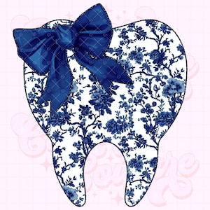 Dente Png, Navy Toile Png, Chinoiserie Png, Coquette Png, Floral Png, Dentista Png, Higienista Png, Dental Png, Dental Assistant Png #22