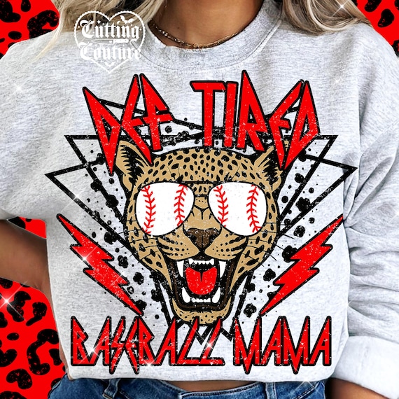 Def Tired Baseball Mama Png, Baseball Mama Sublimation Design, Funny Baseball Png, Baseball Mama Shirt Png, Baseball Game Day Png #175