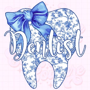 Dentysta Png, Niebieski Toile Png, Dentysta Toile Png, Chinoiserie Png, Kokietka Png, Kwiatowy Png, Projekt Sublimacji Dentysty, Ząb Png #23