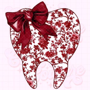 Dente Png, Maroon Toile Png, Chinoiserie Png, Coquette Png, Floral Png, Dentista Png, Higienista Png, Dental Png, Dental Assistant Png #22