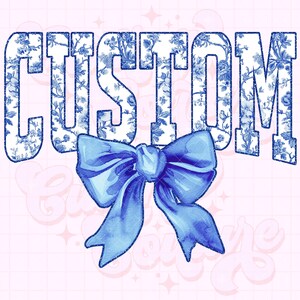 Varsity PNG personalizado, Toile azul PNG, PNG personalizado, PNG personalizado, Chinoiserie PNG personalizado, Design de camisa personalizado, Entrega no mesmo dia