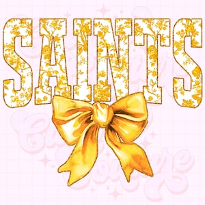 Saints Png, Gold Toile Png, Saints Sublimation, Game Day Png, Saints Shirt Png, DTF, DTG, Saints Mascot Png, Gold Saints Png #37