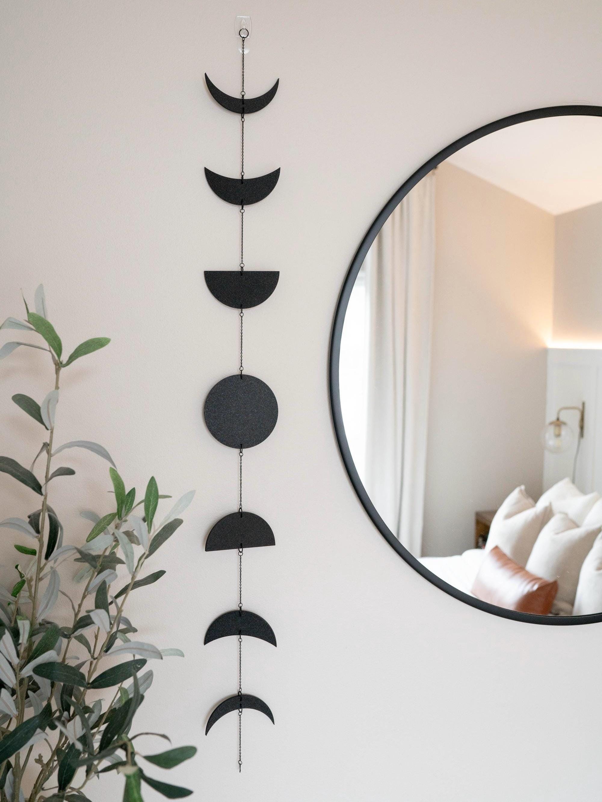 Modern Moon Phases Wall Hanging: Boho Celestial Decor - Etsy