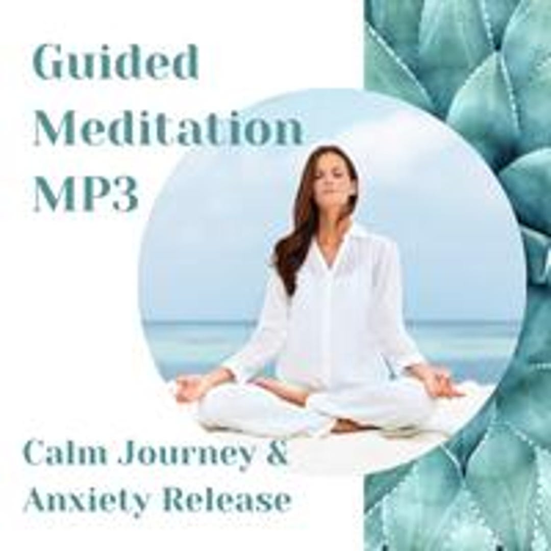 Picture Idea: Guided Meditation Mp3 Calm Journey Anxiety Release 24 Mins