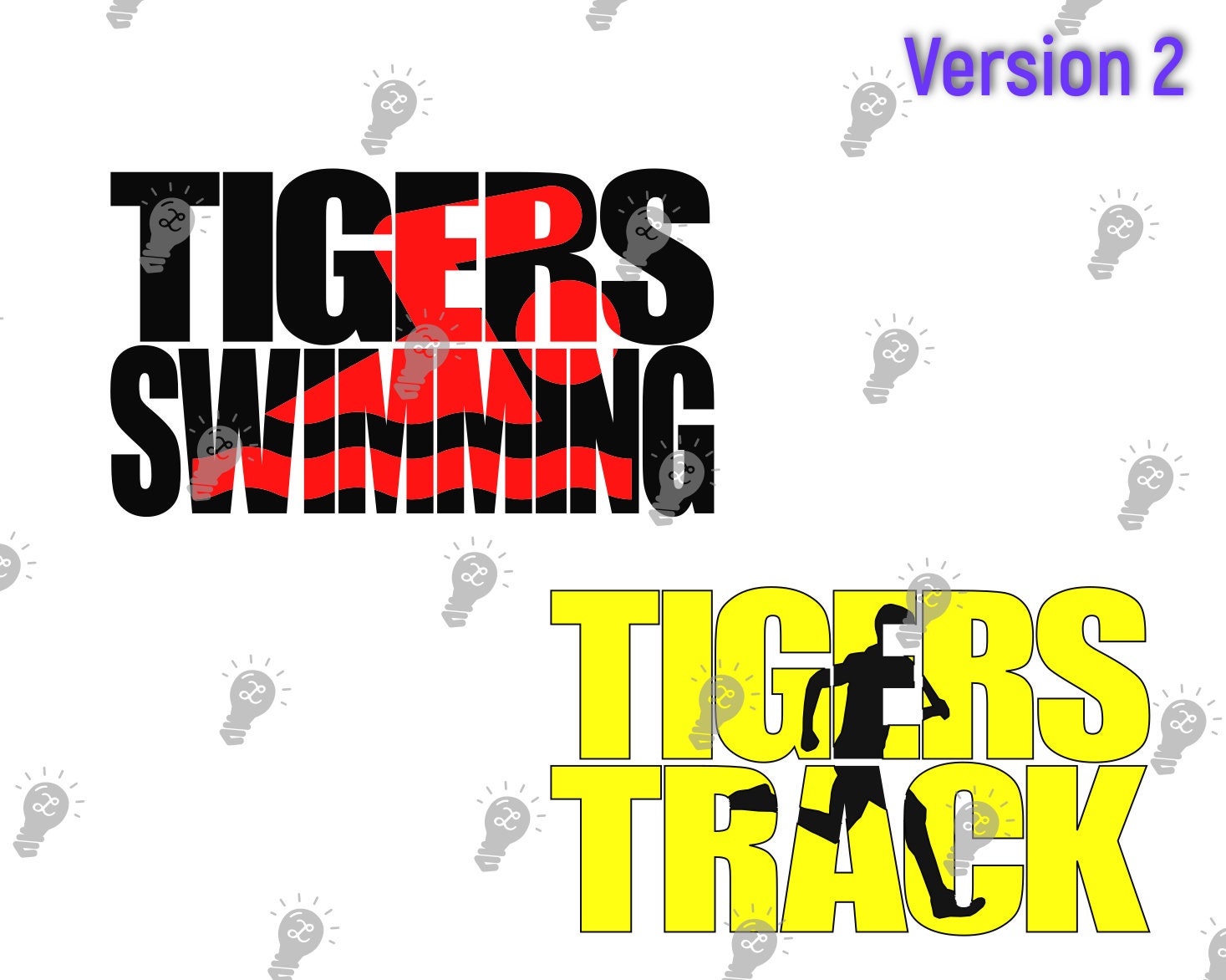 Tigers Sport Knockout Svg Cut File Football Baseball Basketball Soccer ...