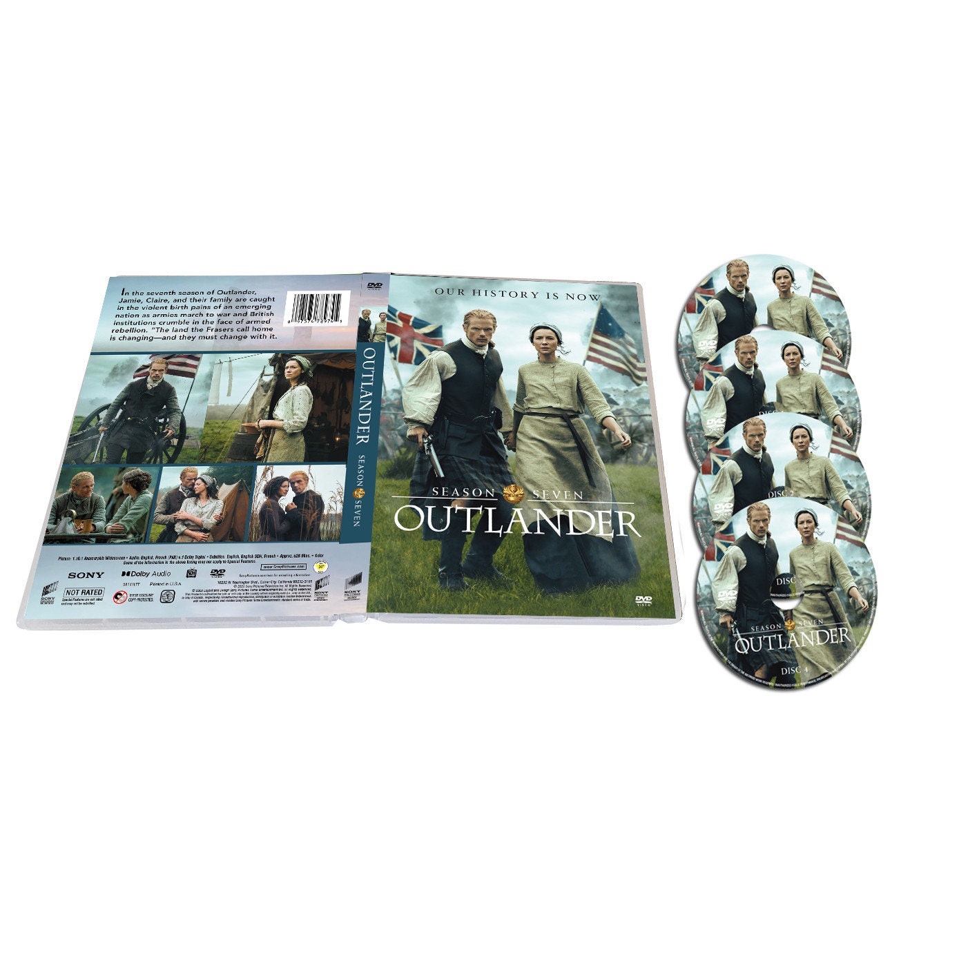 Outlander Season 7 DVD New & Sealed Etsy UK