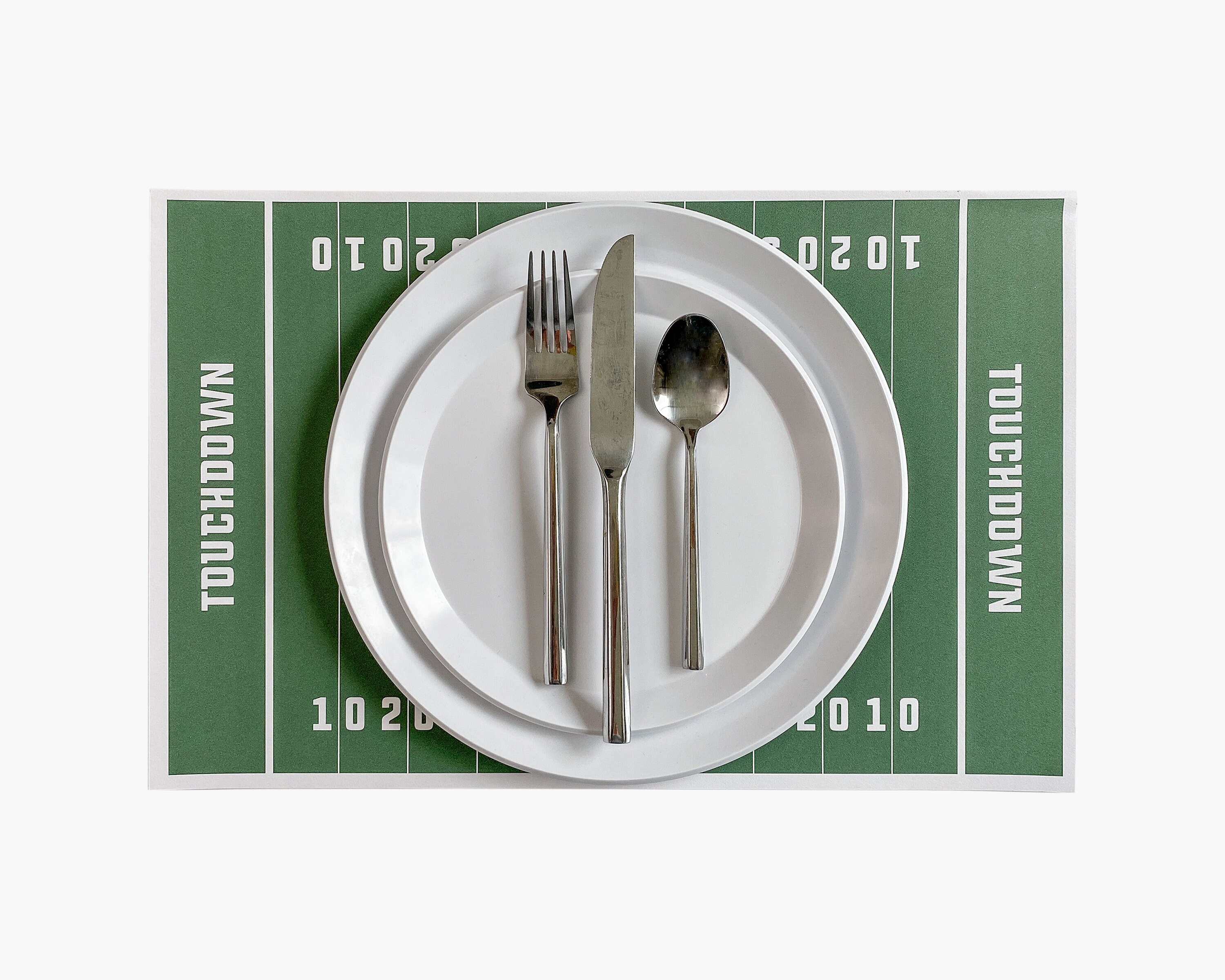 Football Field Placemats 10PK Etsy