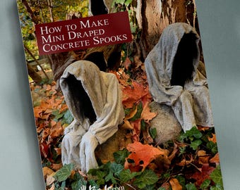 Mini Draped Concrete Spooks DIY: Halloween Ghouls eBook (PDF)