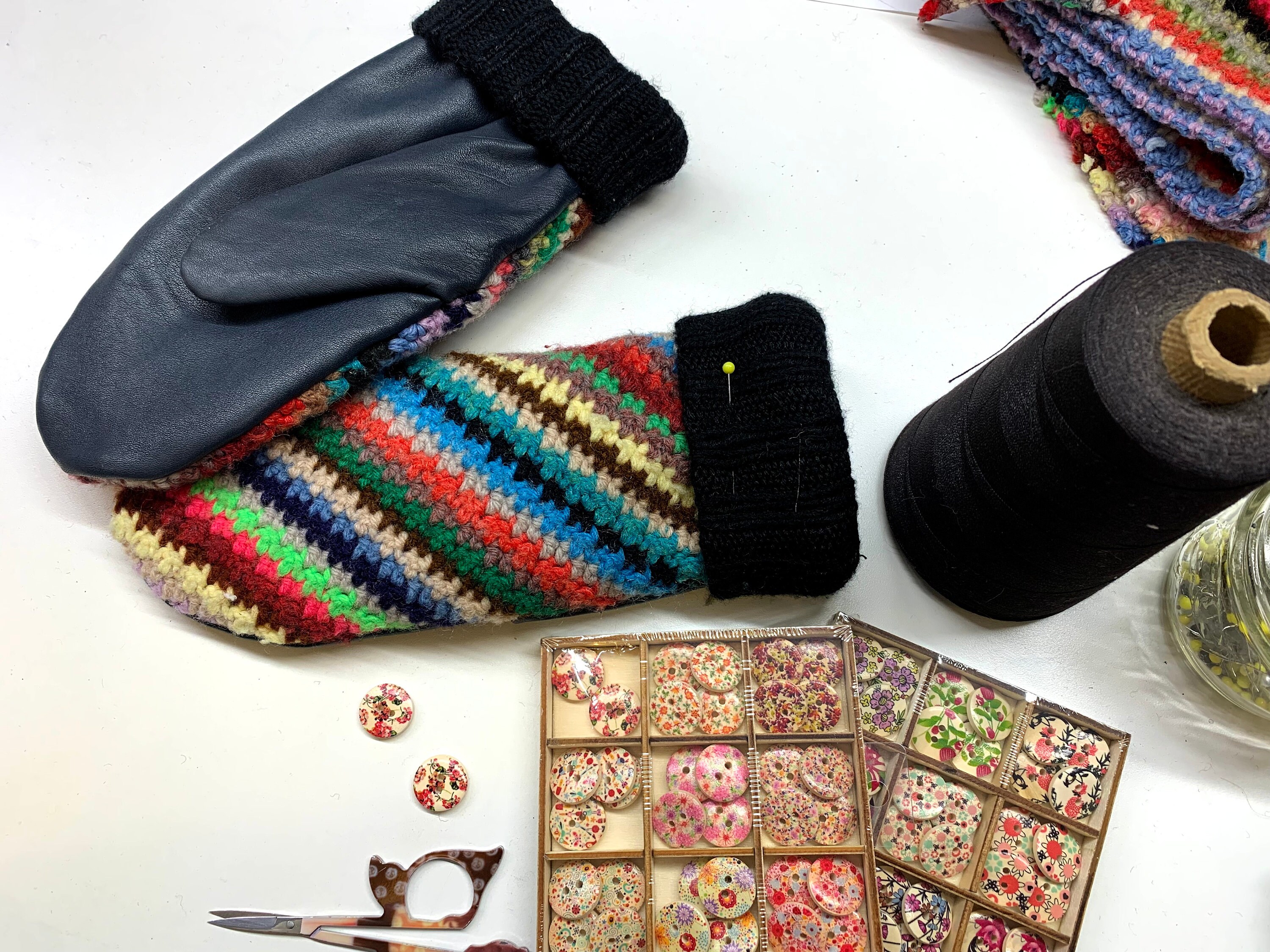 Fitted Mitten Sewing Pattern & Instructions (adult S-XL) (PDF Ebook) - Etsy