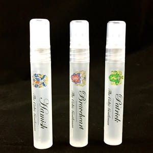 Sample Set of Three All Current Fragrances All Natural Spray Cologne for Men image 1