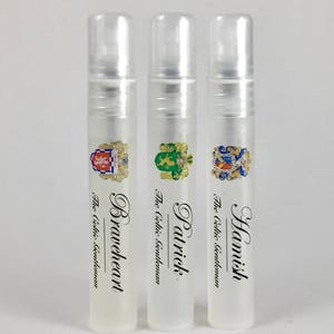 Sample Set of Three All Current Fragrances All Natural Spray Cologne for Men image 2