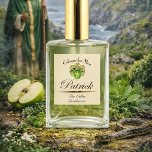 Patrick for Men - Eau de Cologne en vaporisateur pour hommes - Naturelle et biologique 60 ml (2 oz)