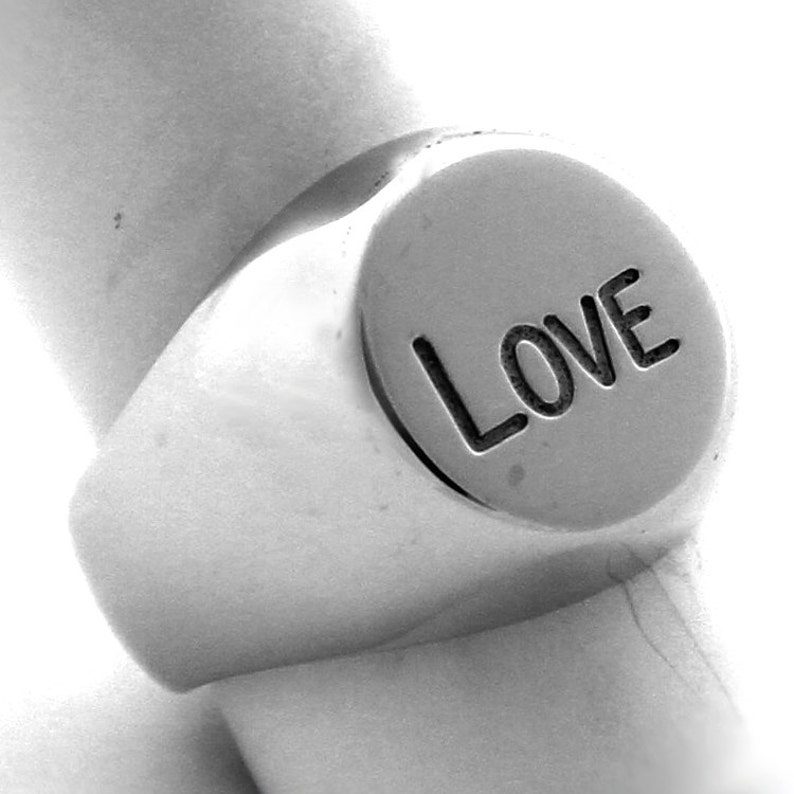 MunkiMix Anelli Da Uomo Anello Con Sigillo Quadrato In Acciaio Inossidabile Regalo Di San Valentino Personalizzato Per Lui Uomo, FEDI Nuziali, Anello D'oro Con Incisione