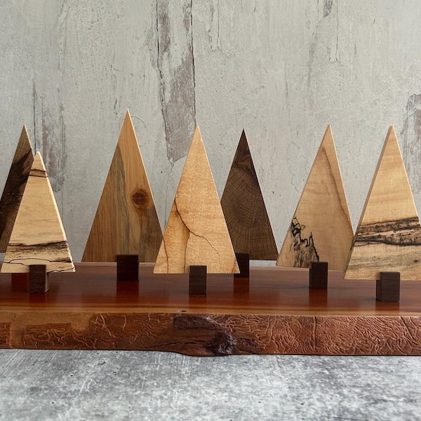 Handmade Christmas Tree: Wooden Holiday Decor