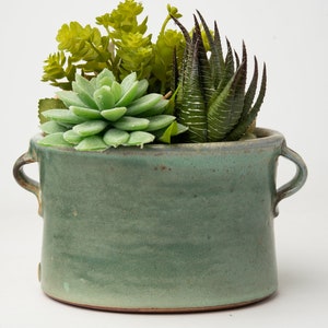 Succulent Planter (without drainage holes) - Woodfired Pottery Handmade by Monte Young - READY to SHIP