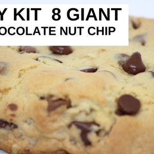 DIY Chocolate Chip Cookie KIT, Giant Make at Home Levain Cookie Kit, Cookie Mix Lovers Adult Craft Kit, Experience Gift image 3