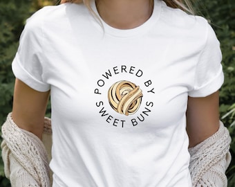 Swedish Bun Shirt, Nordic Fika Lovers Gift, Holiday gift for Foodie Baker