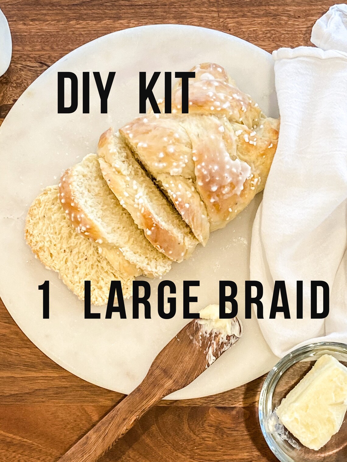DIY Bread Baking Kit Sweet Cardamom Braid Tutorial Food Gift Etsy