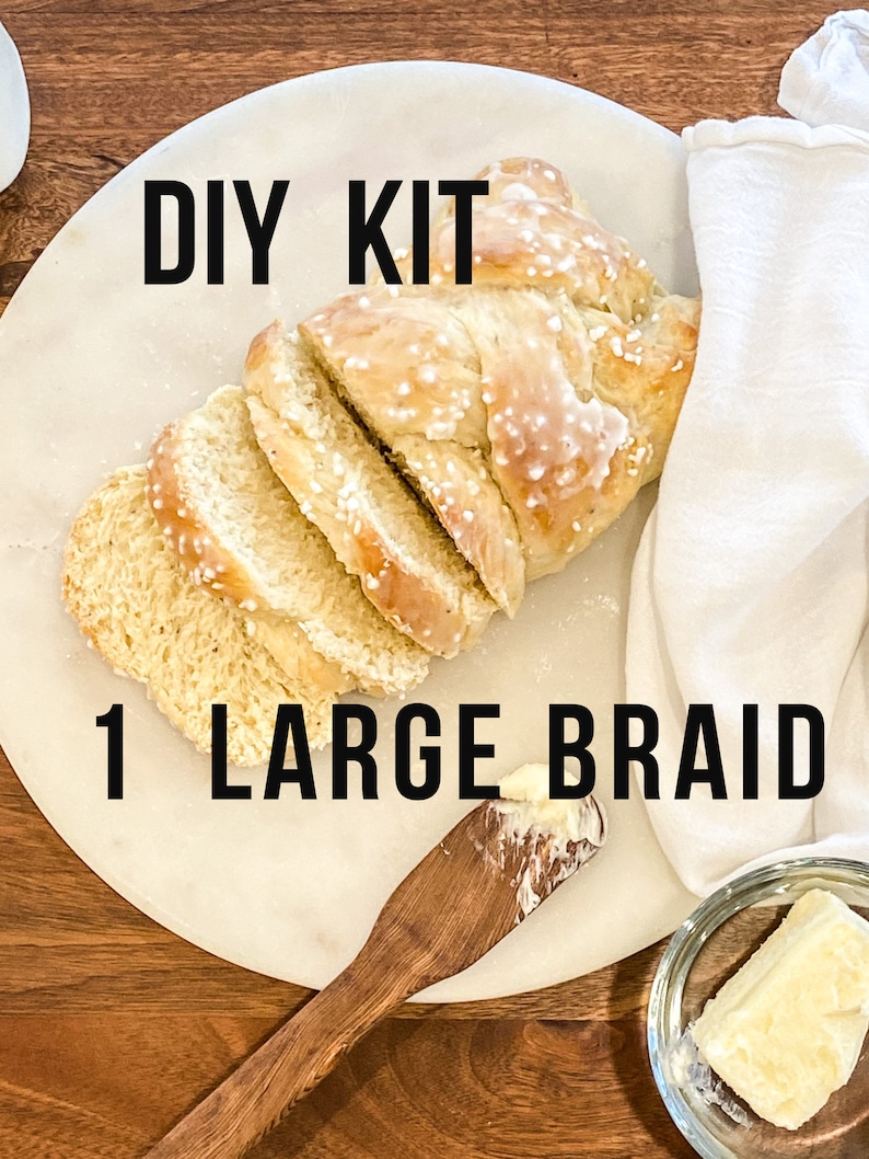 DIY Bread Baking Kit Sweet Cardamom Braid Tutorial Food Gift Etsy