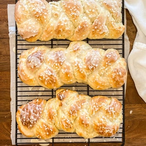 Cardamom Bread BAKING Kit, Braided Finnish Pulla Sweet Bread, DIY Craft Kit, Family All Ages Activity, DIY Baking Box