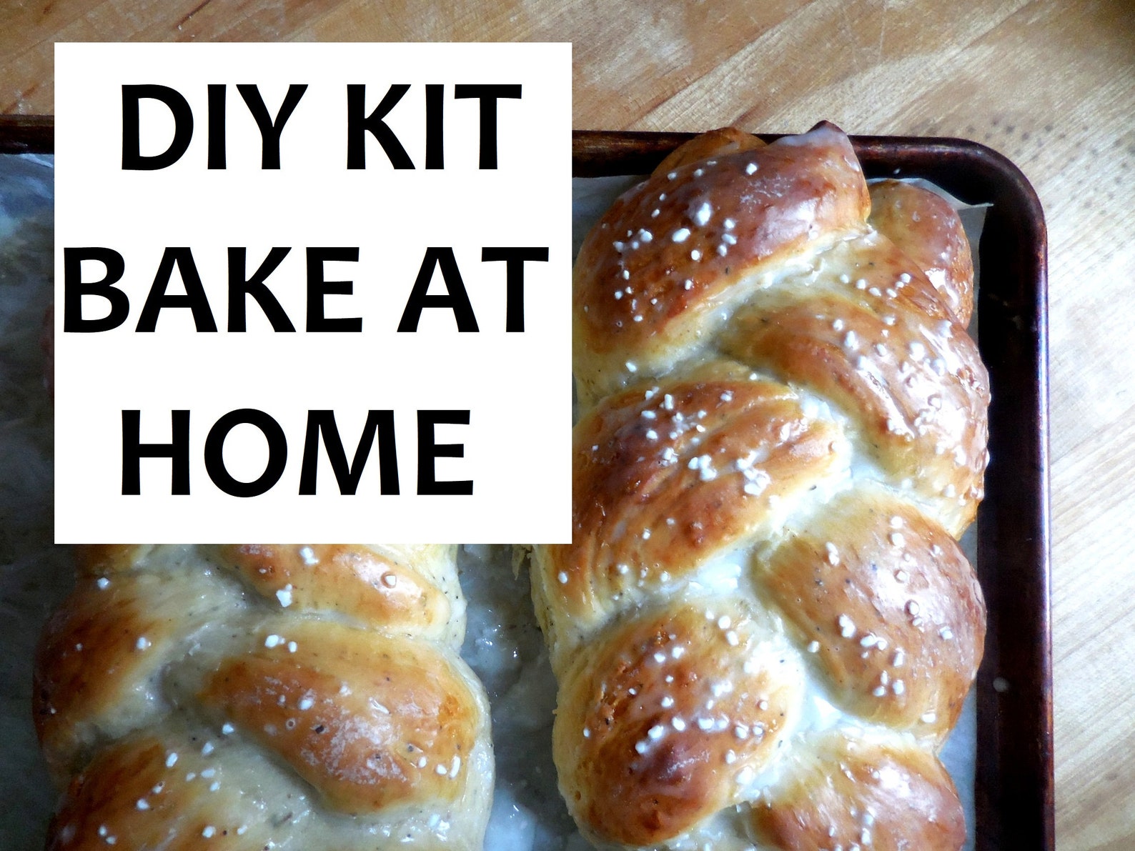 DIY Bread Baking KIT Cardamom Braid Swedish Christmas Gift Etsy