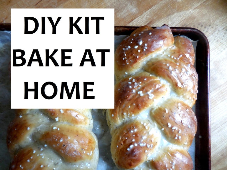 DIY Bread Baking KIT Cardamom Braid Swedish Experience Gift Etsy