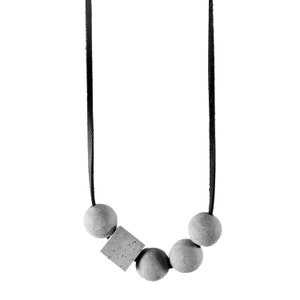 concrete jewelry, minimalist necklace, architect necklace, architectural jewelry, gift for her, modern necklace, handmade jewelry