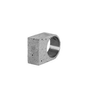 bague béton, bijoux béton, bague minimaliste, bague architecte, bague conceptuelle, bijoux beton, bague minimaliste, design scandinave