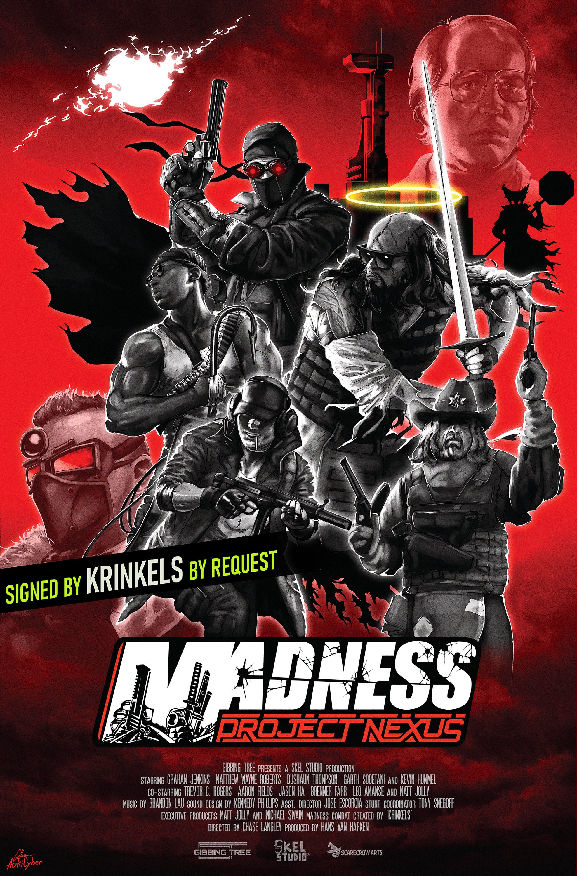 madness combat pack | Art Board Print