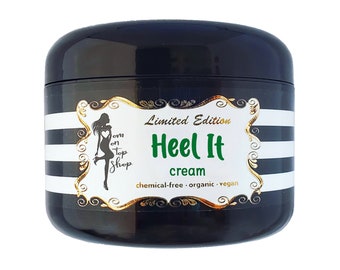 LIMITED EDITION Heel It! Ultra-rich soothing heavenly-scented foot massage cream for dry, cracked, calloused, & tired toes!