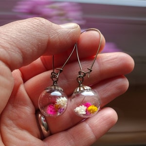 Boucles d'oreilles Printemps. 1