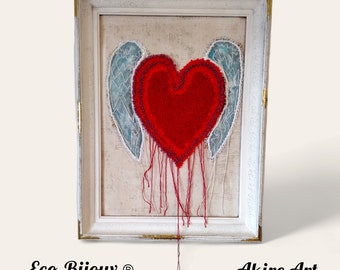 Tableau upcycling Las Alas de mi Corazón