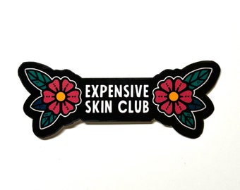 Sticker skin club cher - Tatouage flash - Tatouage traditionnel - Tatouage old school - Américain traditionnel